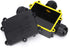 IP68 Waterproof Junction Box, M686 Outdoor Cable 3-Way Electrical Junction Box, Black Plastic