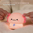 DEALFUN Axolotl Cute Cartoon Nursery Night Lights, Animal Design Safe Silicone Soft LED Nursery Lamp for Toddler Room