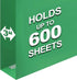 HERKKA 60 Pack Extra Capacity Hanging File Folders, Reinforced Letter Size, 3 Inch Expansion, Adjustable Tabs, Assorted