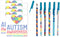 Autism Awareness Pens and Sticky Note Pads, 12 Piece Bundle (Autism Sticky Notes Style 1)