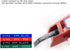 Fdit Embossing Label Maker, Clear Number Letter, One Hand Operation, Durable ABS for DIY Label Making