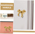 4pcs Totority Drawer Pulls Elegant Dresser Knobs for Cabinets Versatile Decorative Hardware for Wardrobes Shoe Cabinets