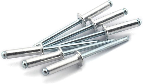 HJ Garden 60pcs Aluminum Blind Pop Rivet, 3/16" x 3/4" (6-12), Round Dome Head Fastener Nails