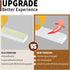 Yotache Weather Stripping for Doors and Windows, Foam Insulation Sealing Gasket Tape, 1/4" x 1/8", Total 50 Feet Long