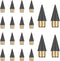 AUAUY 20PCS Inkless Pencil Replaceable Refill, Everlasting Pencils Replacement Head for Writing