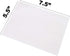 Packing List Envelopes - Clear Adhesive Bags 7.5" X 5.5", Pack of 1000