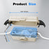 IP55 8.3 4.1 3.7 inch FLEMOON Outdoor Electrical Box Waterproof with Detachable Awning Covers, x x Weatherproof