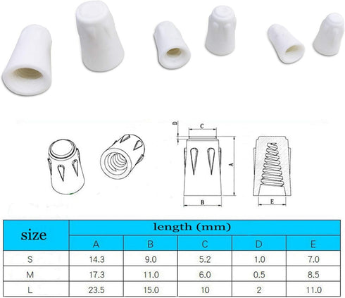 20 Pack Large Ceramic Wire Connector - High Heat Splicing Porcelain Connector 18-8AWG (01)