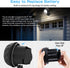 6 1000LM IP65 6000K ASOFTY Wireless Battery Operated Motion Sensor Outdoor Light, LED LED Spotlights with Remote