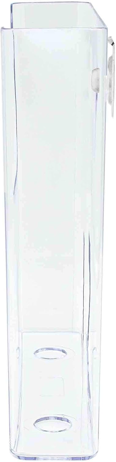 8.5" Marketing Holders Window Mount Brochure Holder Wide with Suction Cups for Flyer Display Clear Acrylic Glass Mount