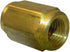LASCO 17-4311 1/4-Inch Brass Flare Union, Female
