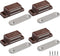 FNFAI Cabinet Magnetic Catch - 4 Pack Cabinet Door Magnetic Latch for Cupboards