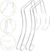 2Pcs Hemobllo Shoe Display Stand Shoe Rack for High Heels Practical Shoe Support for Shoe Store Showcase Stable Design