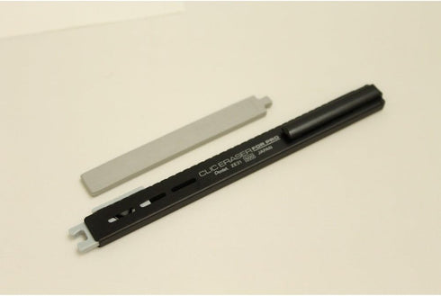 Pentel ZE31-A Black Rectangle Holder Eraser, Click Eraser, 0.5 x 0.3 x 4.8 inches, 0.3 oz (Pack of 1)