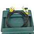Shkalacar Hydraulic Pressure Test Kit, 25/40/60MPa, 3 Gauges, 6 Test Couplings for Excavator Machinery