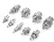 Fafeicy Cylinder Bolt Bore Pin CJPB Single Action Mini Needle Shape Pneumatic Pin
