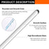 6PCS Glass Stir Sticks, Lab Glass Stirring Rods 8"X2 10"X2, 3PCS Glass Graduated Droppers for Science Lab Kitchen