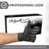 Black Shamrock Latex Gloves - Size Large, Durable Examination Gloves