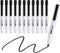 carrotez Retractable Dry Erase Markers, Low Odor Whiteboard Markers, Bullet Tip, 12 Count, Black