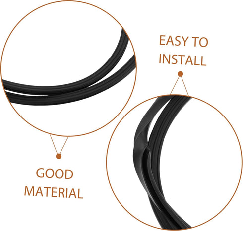 Rubber Base Ring Floor Protector for Salon Chairs