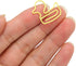 Duck Paper Clips 100pcs, Cute Yellow Duckling Design for Organizing Office School Paper Files