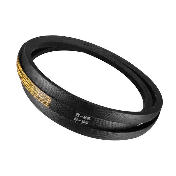 B-88 V-Belts - 88" Inner Length x 17mm Width x 11mm Thickness, B-Section Rubber Drive Belt for Power Transmission