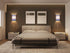 Set Plug in Wall Sconces of Two: Wall Lights with On/Off Switch - Stepless Color Temperature Wall Mount Lamps - Fabric