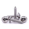 #6 x 3/4" Phillips Truss Head Wood Screw, Self Tapping Sheet Metal Tek Screw, 18-8 Stainless Steel 304, 100 PCS