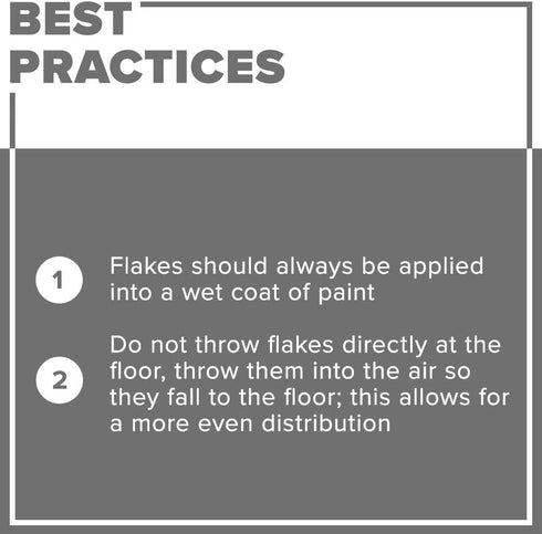 INSL-X PRODUCTS EGF700099-EA RED Combo Decorative Floor Flakes, 12 oz