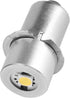 POCREATION LED Flashlight Bulb, P13.5S Base 1W LED Bulb, LED Conversion Bulb Compatible with Maglite Craftsman Greatlite Vintage Flashlight(3V), Lamp Beads by POCREATION
