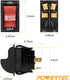 POWERTEC 120V/230V Dual Voltage On/Off Safety Toggle Switch for Power Tools, Fits Table Saw, Router Table