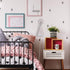 13064 1-Light 6ft Bulb Globe Electric Sophie Plug-in or Hardwire Wall Sconce, Chrome Gooseneck, Matte Rose, Clear Cord