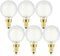 Leools Dimmable g16.5 led Frosted Bulb e12 g16 1/2 led Candelabra Bulb