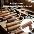 2 Cuboid(5.1" 1.2" 1.2") Pcs Walnut Wood Log Lumber Board Knife Handle Material, Bar Shaped Square Turning BlanksHandle