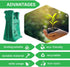 Lakesstory Eco-Friendly Compostable T-Shirt Bags - Green