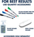 Quartet Glass Desktop Notepad, 9" x 6", Whiteboard, Dry Erase Surface, 2 Pack