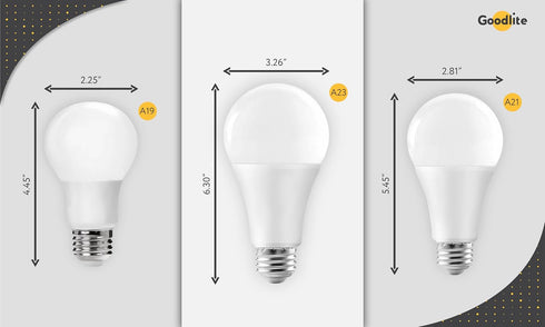 Goodlite A23 LED Light Bulb 27 Watt (225 Watt Equivalent) - Dimmable, High Output 4000 Lumens, Cool White 4100K (41K), Indoor and Outdoor, UL Listed, Long Lasting 10,000 Hours, 1 Count (G-20207) by Goodlite