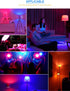 OMTO E26/E27 3W RGB Color Changing Spotlight, Dimmable with IR Remote Control, Pack of 5, Mood Ambiance Lighting
