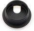 HJ Garden 2pcs 1-1/2 inch Desk Wire Cord Cable Grommets - Hole Cover for Office PC Desk Cable Organizer - Black