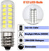 E12 LED Dryer Bulbs Fridge Water Dispenser Light 120V 10W 15W 20W Replacement, 2W C7 Daylight White 6000K for Small Appliance Parts, Salt Lamp, Chandelier, Pack of 2 by ZHENMING