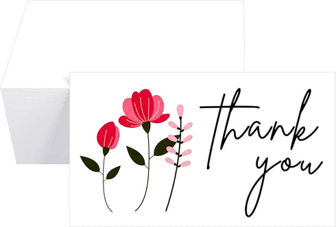 RXBC2011 Thank You Cards Thanks Card Appreciation Notes for Wedding Party Business