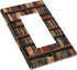 ZSUUGJ Library Bookshelf Outlet Covers Decorative Switch Wall Panel, Light Switch Cover Plate Suitable For Living Room