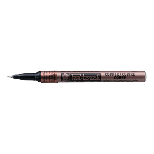 Sakura PenTouch Low Odor Xylene-Free Permanent Paint Marker, 0.7 mm Extra Fine Tip, Copper