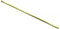 Westbrass D120-03 Brass Bullnose Faucet Riser Supply Line, 3/8" x 20", Polished Brass