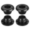 uxcell 10Pcs Rubber Grommets, 10mm Mount Dia for 8mm ID Rubber Hole Plugs, Black Wiring Grommets for Cable Protecting
