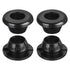 uxcell 10Pcs Rubber Grommets, 10mm Mount Dia for 8mm ID Rubber Hole Plugs, Black Wiring Grommets for Cable Protecting