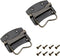 2Pcs Iron Spray Paint Chest Handles (76x60x60mm), Bronze Tone Chest Ring Pull Handle for Home Toolbox Suitcase Drawer