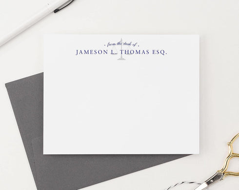 Personalized Professional Stationery For Judges, Personalized From the Desk of Stationary for Lawyer, Note Cards