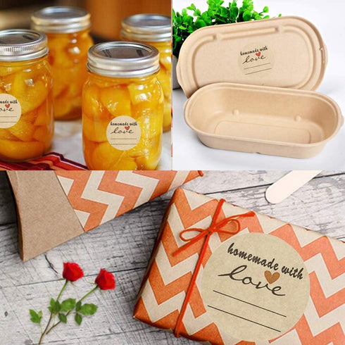Jam and Jelly Jar Canning Labels for Mason Jars (2" Round 500/roll) with Lines for Writing
