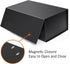 4X6 4 6 Inches, 1200 1 Pack, tutata Index Card Holder, Index Card Storage Box x Fits Flash Cards - Black